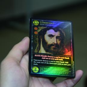 Custom Printed Holographic Card Game