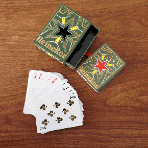 Drawer Box Packed Custom Printed Playing Cards